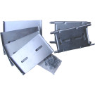 Wechselkennzeichenhalter | Zapfenarretierung | W 300