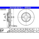 Bremsscheibe Ford P. Ecosport 1.0-1.5 13 | 24.0125-0210.1