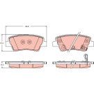 Bremsklötze HA | HYUNDAI Sonata 14 | GDB2353