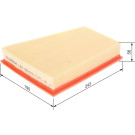 Luftfilter | RENAULT Megane | 1457433573