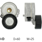 Spannrolle Multi-V | Citroen Berlingo,Jumpy,Peugeot 206 | VKM 33032