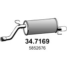 Endschalldämpfer | OPEL Corsa 06 | 34.7169