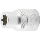 BGS Steckschlüssel-Einsatz E-Profil | Antrieb Innenvierkant 10 mm (3/8"""") | SW E10 | 6410