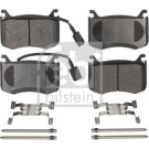 FEBI BILSTEIN Bremsbelagsatz, Scheibenbremse FEBI BILSTEIN Bremsbelagsatz, Scheibenbremse