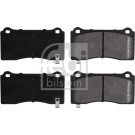 FEBI BILSTEIN Bremsbelagsatz, Scheibenbremse FEBI BILSTEIN Bremsbelagsatz, Scheibenbremse