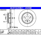 Bremsscheibe Opel T. Astra/Mokka 1.3-2.0 Cdti 09 | 24.0112-0188.1