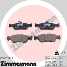 ZIMMERMANN Bremsbeläge