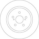 89 481 027 Bremsscheibe HA | SUZUKI Jimny 05- (Naben DM=108,2) | DF6920