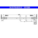 Bremsschlauch | 24.5170-0315.3