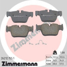ZIMMERMANN Bremsbelagsatz, Scheibenbremse | 26212.155.1