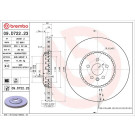 BREMBO Bremsscheibe | 09.D722.23