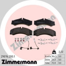 ZIMMERMANN Bremsbeläge
