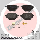 ZIMMERMANN Bremsbelagsatz, Scheibenbremse