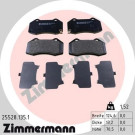 ZIMMERMANN Bremsbelagsatz, Scheibenbremse | 25528.135.1