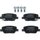 KAMOKA Bremsbelagsatz, Scheibenbremse JQ101426
