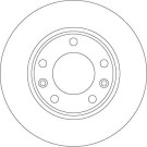 Bremsscheibe Peugeot T. 308 1.0-2.0 13 | DF6910