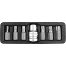 YT-0416 Bitsatz Torx Security T25-T55 7Tlg. Metallkasten