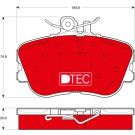 TRW Bremsbeläge GDB1094DTE