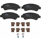 Bremsklötze VA | PEUGEOT 207 06 | GDB1677