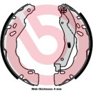 Bremsbackensatz HA CITROEN C3 PEUGEOT 208 09-16 ESSENTIAL LINE S 61 544