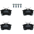 KAMOKA Bremsbelagsatz, Scheibenbremse JQ1013012