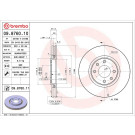 70 481 020 Bremsscheibe VA | CITROEN C3,C4,Xsara,Berlingo,PEUG 99 | 09.8760.11