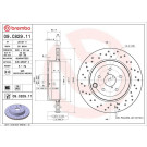 Bremsscheibe HA | SUBARU | 09.C829.11