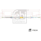 FEBI BILSTEIN Seilzug, Feststellbremse | 178234