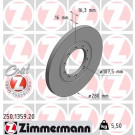 ZIMMERMANN Bremsscheibe | 250.1359.20
