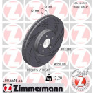 ZIMMERMANN Bremsscheibe | 400.5516.55