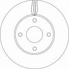 Bremsscheibe | DF6593