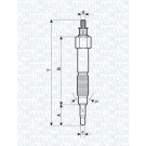 MAGNETI MARELLI Glühkerze 062900093304