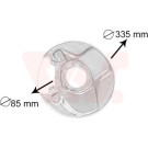 VAN WEZEL Spritzblech, Bremsscheibe | 3010374