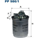 FILTRON Kraftstofffilter | PP 986/1