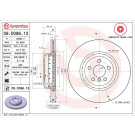 11 482 099 Brembo PREMIUM HA zweiteilig | BMW 5, 6, 7 16 | 09.D096.13