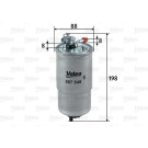 VALEO Kraftstofffilter | 587548