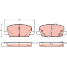 Bremsklötze VA | OPEL Insignia, Mokka 12 | GDB2407