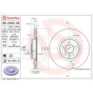 76 481 038 Bremsscheibe VA | VOLVO C70, S40, V40 06 | 09.C542.21