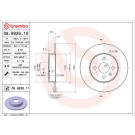 10 482 019 Bremsscheibe HA | OPEL Astra TwinTop,Combo,Meriva 01 | 08.9826.11