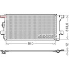 Denso | Kondensator, Klimaanlage DCN02049