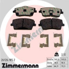 ZIMMERMANN Bremsbelagsatz, Scheibenbremse