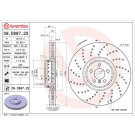 Bremsscheibe VA | BMW 5, 6, 7, 8 16 | 09.D897.23