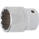 BGS Steckschlüssel-Einsatz Zwölfkant | Antrieb Innenvierkant 20 mm (3/4"""") | SW 32 mm | 7432