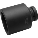 BGS Kraft-Steckschlüssel-Einsatz Sechskant, tief | Antrieb Innenvierkant 25 mm (1"""") | SW 65 mm | 5500-65