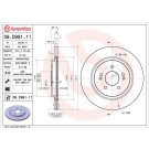 Bremsscheibe HA | HYUNDAI Santa Fe 18 | 09.D991.11
