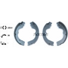 Bremsbacken Subaru Impreza 92-00/Forester | 91045901