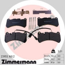ZIMMERMANN Bremsbelagsatz, Scheibenbremse