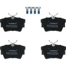 KAMOKA Bremsbelagsatz, Scheibenbremse JQ1013032