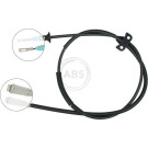 A.B.S. Handbremsseil Seilzug Festellbremse | K16656