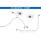 ATE Bremsschlauch | 24.1294-0016.3